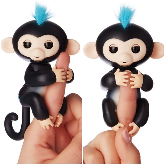 Fingerlings Finn Brown Baby Monkey - Picture 1 of 6